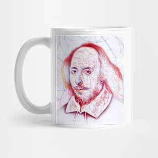 William Shakespeare Portrait | William Shakespeare Artwork | Line Art Mug